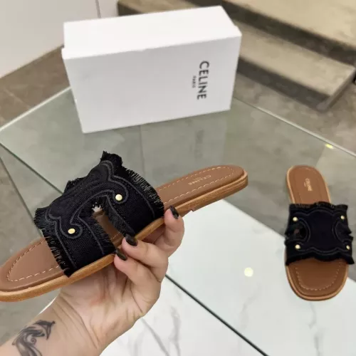 Cheap Celine Slippers For Women #1331421 Replica Wholesale [$88.00 USD] [ITEM#1331421] on Replica Celine Slippers