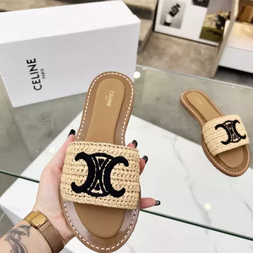 Cheap Celine Slippers For Women #1331423 Replica Wholesale [$88.00 USD] [ITEM#1331423] on Replica Celine Slippers
