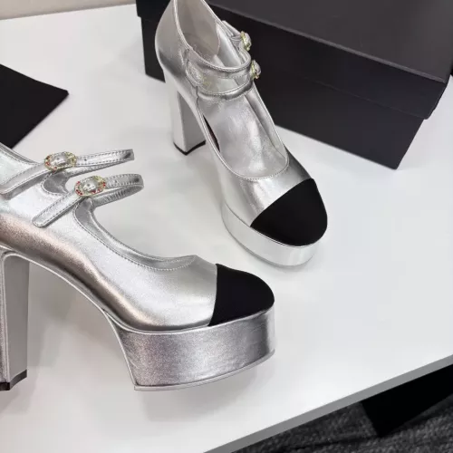 Cheap Chanel High-Heeled Shoes For Women #1331439 Replica Wholesale [$125.00 USD] [ITEM#1331439] on Replica Chanel High-Heeled Shoes