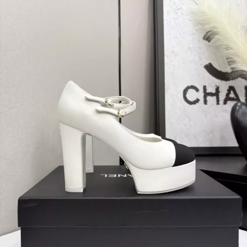 Cheap Chanel High-Heeled Shoes For Women #1331440 Replica Wholesale [$125.00 USD] [ITEM#1331440] on Replica Chanel High-Heeled Shoes