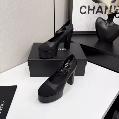 Cheap Chanel High-Heeled Shoes For Women #1331442 Replica Wholesale [$125.00 USD] [ITEM#1331442] on Replica Chanel High-Heeled Shoes