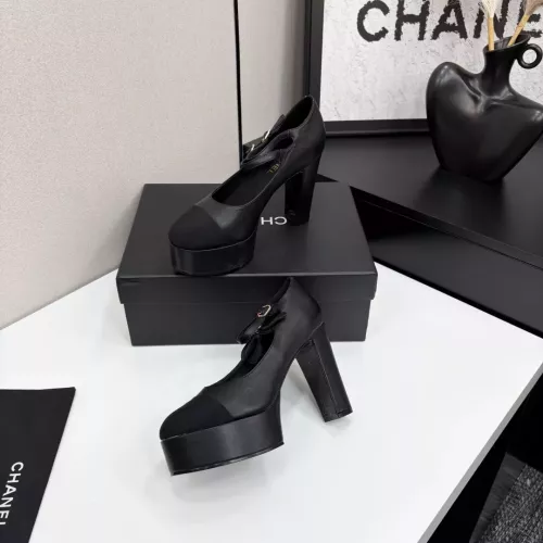 Cheap Chanel High-Heeled Shoes For Women #1331442 Replica Wholesale [$125.00 USD] [ITEM#1331442] on Replica Chanel High-Heeled Shoes