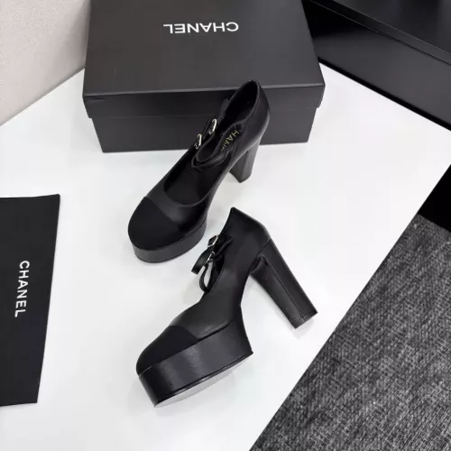 Cheap Chanel High-Heeled Shoes For Women #1331442 Replica Wholesale [$125.00 USD] [ITEM#1331442] on Replica Chanel High-Heeled Shoes