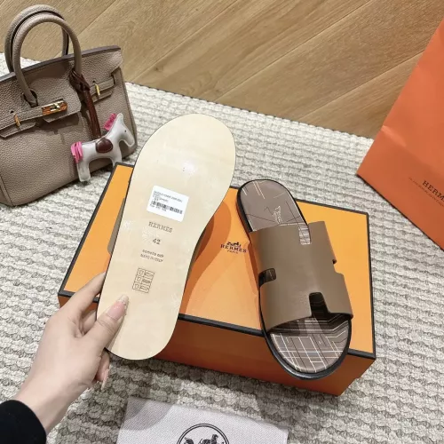 Cheap Hermes Slippers For Men #1331452 Replica Wholesale [$100.00 USD] [ITEM#1331452] on Replica Hermes Slippers