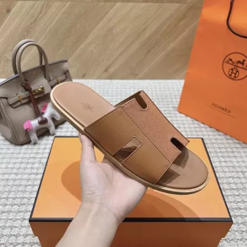 Cheap Hermes Slippers For Men #1331458 Replica Wholesale [$102.00 USD] [ITEM#1331458] on Replica Hermes Slippers