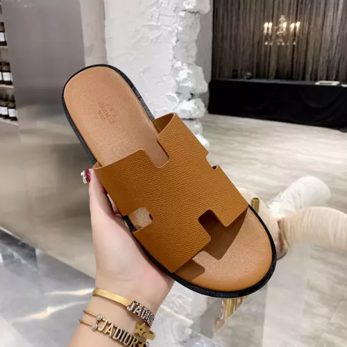 Cheap Hermes Slippers For Men #1331487 Replica Wholesale [$100.00 USD] [ITEM#1331487] on Replica Hermes Slippers