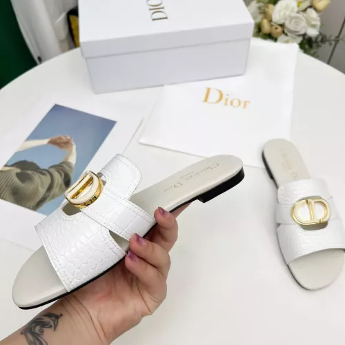 Cheap Christian Dior Slippers For Women #1331592 Replica Wholesale [$85.00 USD] [ITEM#1331592] on Replica Christian Dior Slippers