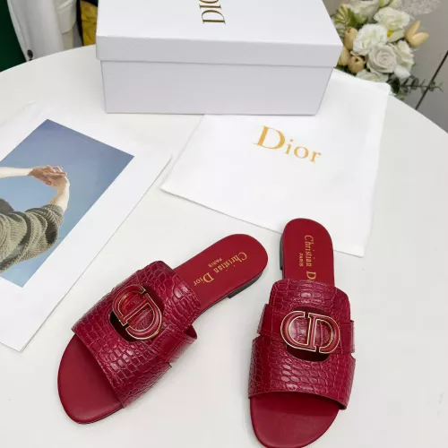 Cheap Christian Dior Slippers For Women #1331593 Replica Wholesale [$85.00 USD] [ITEM#1331593] on Replica Christian Dior Slippers
