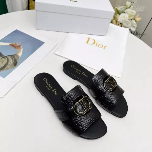 Cheap Christian Dior Slippers For Women #1331594 Replica Wholesale [$85.00 USD] [ITEM#1331594] on Replica Christian Dior Slippers