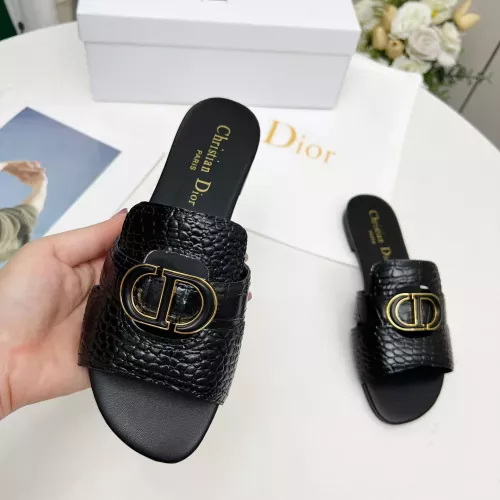 Cheap Christian Dior Slippers For Women #1331594 Replica Wholesale [$85.00 USD] [ITEM#1331594] on Replica Christian Dior Slippers