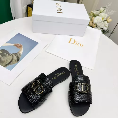 Cheap Christian Dior Slippers For Women #1331594 Replica Wholesale [$85.00 USD] [ITEM#1331594] on Replica Christian Dior Slippers
