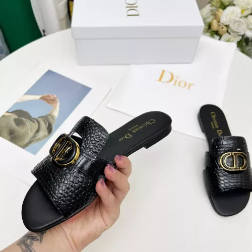 Cheap Christian Dior Slippers For Women #1331594 Replica Wholesale [$85.00 USD] [ITEM#1331594] on Replica Christian Dior Slippers