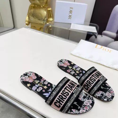Cheap Christian Dior Slippers For Women #1331598 Replica Wholesale [$72.00 USD] [ITEM#1331598] on Replica Christian Dior Slippers