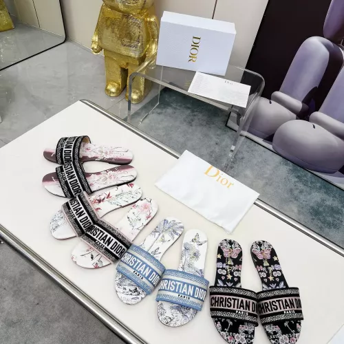 Cheap Christian Dior Slippers For Women #1331598 Replica Wholesale [$72.00 USD] [ITEM#1331598] on Replica Christian Dior Slippers