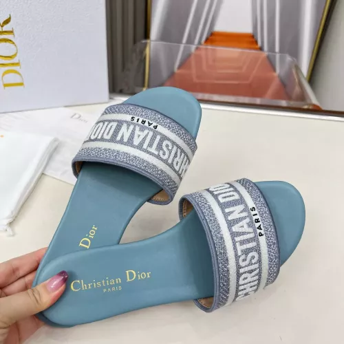 Cheap Christian Dior Slippers For Women #1331600 Replica Wholesale [$72.00 USD] [ITEM#1331600] on Replica Christian Dior Slippers