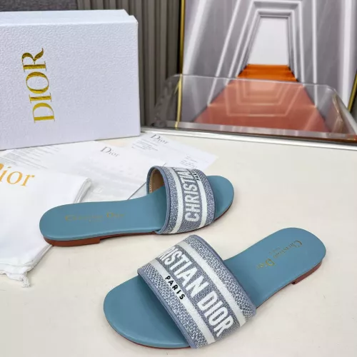 Cheap Christian Dior Slippers For Women #1331600 Replica Wholesale [$72.00 USD] [ITEM#1331600] on Replica Christian Dior Slippers