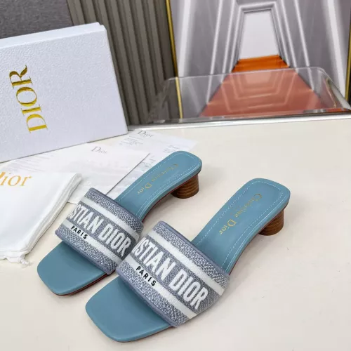 Cheap Christian Dior Slippers For Women #1331601 Replica Wholesale [$82.00 USD] [ITEM#1331601] on Replica Christian Dior Slippers