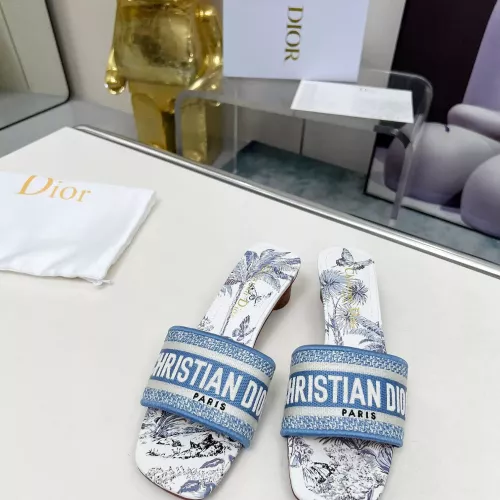 Cheap Christian Dior Slippers For Women #1331609 Replica Wholesale [$82.00 USD] [ITEM#1331609] on Replica Christian Dior Slippers