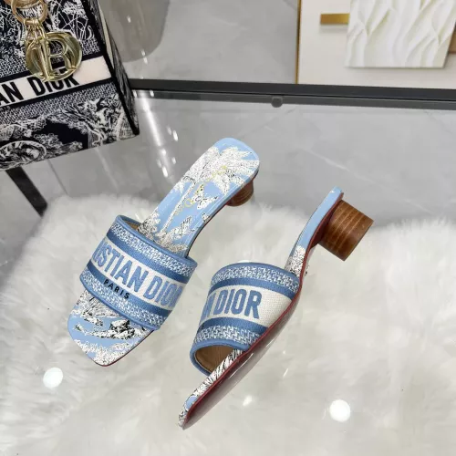 Cheap Christian Dior Slippers For Women #1331610 Replica Wholesale [$82.00 USD] [ITEM#1331610] on Replica Christian Dior Slippers