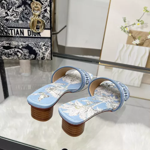 Cheap Christian Dior Slippers For Women #1331610 Replica Wholesale [$82.00 USD] [ITEM#1331610] on Replica Christian Dior Slippers