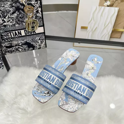 Cheap Christian Dior Slippers For Women #1331610 Replica Wholesale [$82.00 USD] [ITEM#1331610] on Replica Christian Dior Slippers