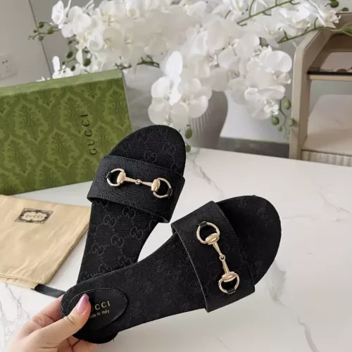 Cheap Gucci Slippers For Women #1331641 Replica Wholesale [$82.00 USD] [ITEM#1331641] on Replica Gucci Slippers