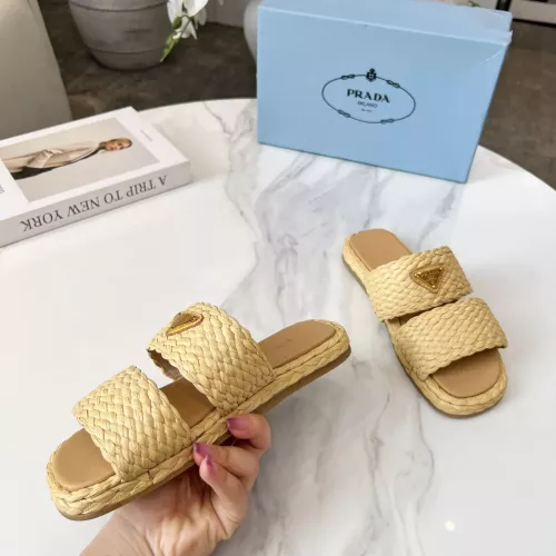 Cheap Prada Slippers For Women #1331672 Replica Wholesale [$82.00 USD] [ITEM#1331672] on Replica Prada Slippers
