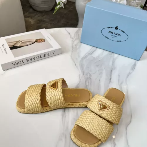 Cheap Prada Slippers For Women #1331672 Replica Wholesale [$82.00 USD] [ITEM#1331672] on Replica Prada Slippers