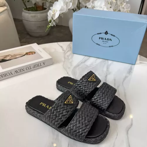 Cheap Prada Slippers For Women #1331673 Replica Wholesale [$82.00 USD] [ITEM#1331673] on Replica Prada Slippers