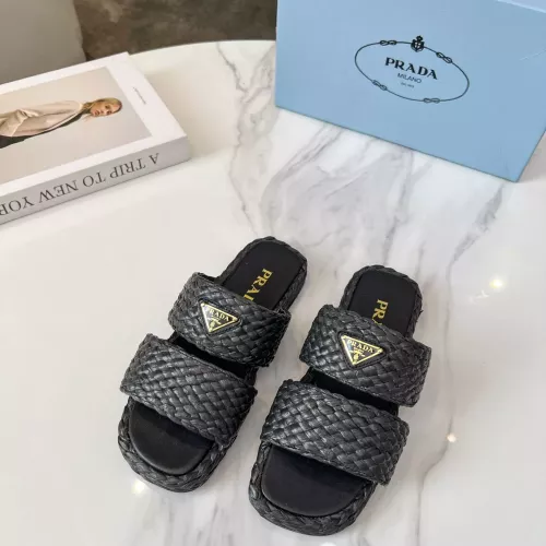 Cheap Prada Slippers For Women #1331673 Replica Wholesale [$82.00 USD] [ITEM#1331673] on Replica Prada Slippers