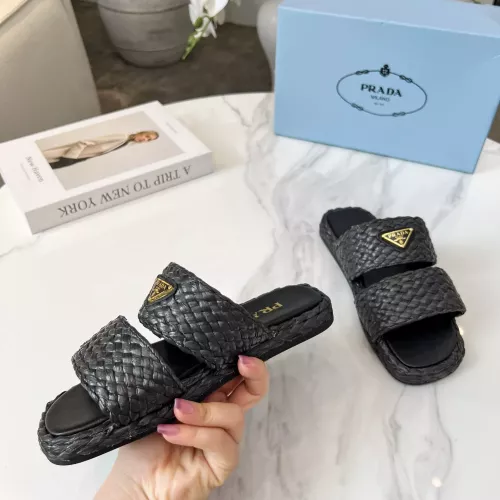 Cheap Prada Slippers For Women #1331673 Replica Wholesale [$82.00 USD] [ITEM#1331673] on Replica Prada Slippers