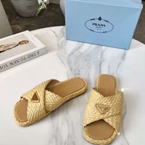 Cheap Prada Slippers For Women #1331674 Replica Wholesale [$82.00 USD] [ITEM#1331674] on Replica Prada Slippers