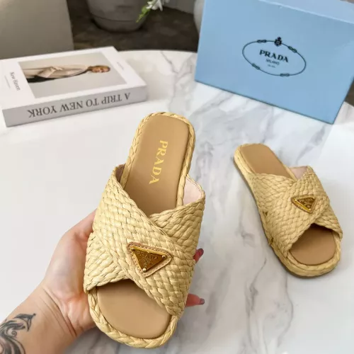 Cheap Prada Slippers For Women #1331674 Replica Wholesale [$82.00 USD] [ITEM#1331674] on Replica Prada Slippers