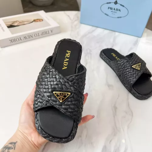 Cheap Prada Slippers For Women #1331675 Replica Wholesale [$82.00 USD] [ITEM#1331675] on Replica Prada Slippers
