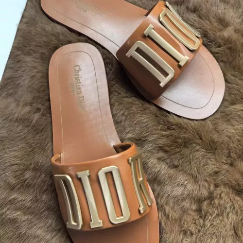Cheap Christian Dior Slippers For Women #1331701 Replica Wholesale [$56.00 USD] [ITEM#1331701] on Replica Christian Dior Slippers