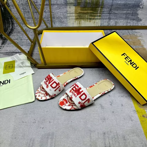 Cheap Fendi Slippers For Women #1331715 Replica Wholesale [$82.00 USD] [ITEM#1331715] on Replica Fendi Slippers
