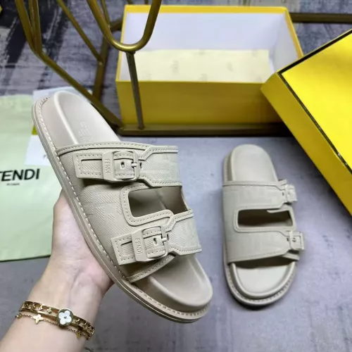 Cheap Fendi Slippers For Women #1331726 Replica Wholesale [$80.00 USD] [ITEM#1331726] on Replica Fendi Slippers