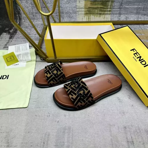 Cheap Fendi Slippers For Women #1331732 Replica Wholesale [$76.00 USD] [ITEM#1331732] on Replica Fendi Slippers