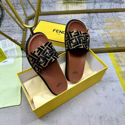 Cheap Fendi Slippers For Women #1331732 Replica Wholesale [$76.00 USD] [ITEM#1331732] on Replica Fendi Slippers