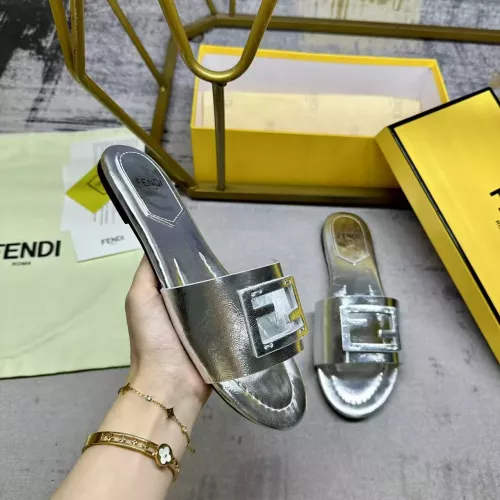 Cheap Fendi Slippers For Women #1331738 Replica Wholesale [$80.00 USD] [ITEM#1331738] on Replica Fendi Slippers