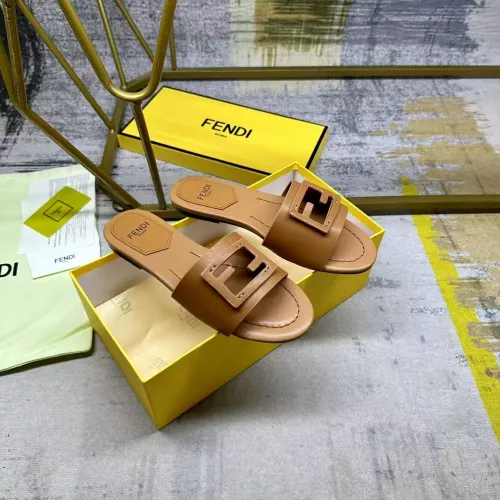 Cheap Fendi Slippers For Women #1331741 Replica Wholesale [$80.00 USD] [ITEM#1331741] on Replica Fendi Slippers