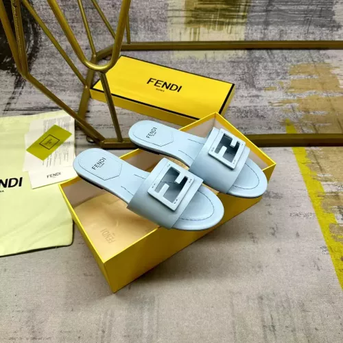 Cheap Fendi Slippers For Women #1331742 Replica Wholesale [$80.00 USD] [ITEM#1331742] on Replica Fendi Slippers