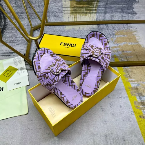 Cheap Fendi Slippers For Women #1331771 Replica Wholesale [$82.00 USD] [ITEM#1331771] on Replica Fendi Slippers