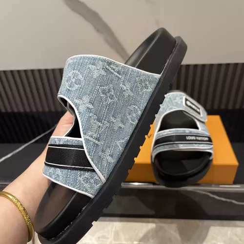 Cheap Louis Vuitton Slippers For Men #1331823 Replica Wholesale [$82.00 USD] [ITEM#1331823] on Replica Louis Vuitton Slippers
