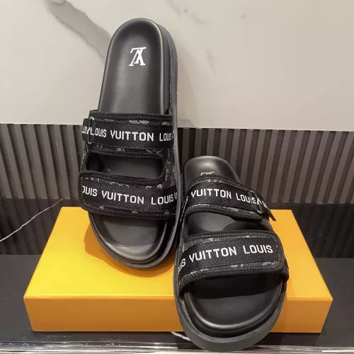 Cheap Louis Vuitton Slippers For Men #1331825 Replica Wholesale [$82.00 USD] [ITEM#1331825] on Replica Louis Vuitton Slippers