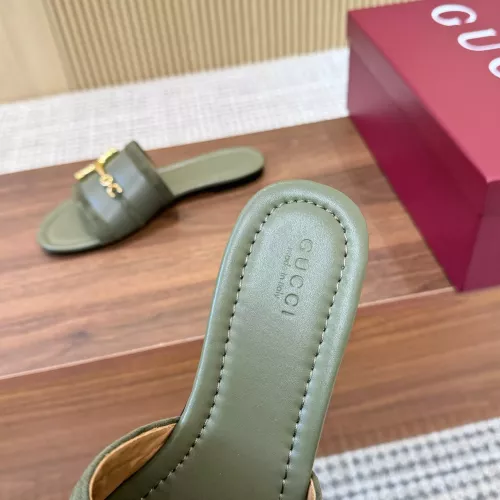 Cheap Gucci Slippers For Women #1331842 Replica Wholesale [$92.00 USD] [ITEM#1331842] on Replica Gucci Slippers