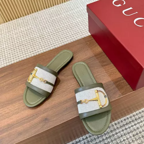 Cheap Gucci Slippers For Women #1331847 Replica Wholesale [$92.00 USD] [ITEM#1331847] on Replica Gucci Slippers