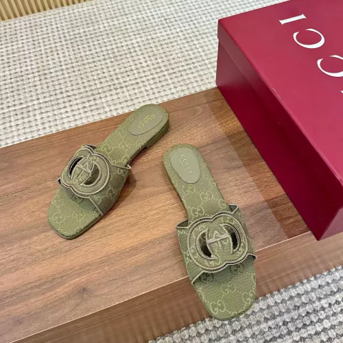 Cheap Gucci Slippers For Women #1331860 Replica Wholesale [$82.00 USD] [ITEM#1331860] on Replica Gucci Slippers