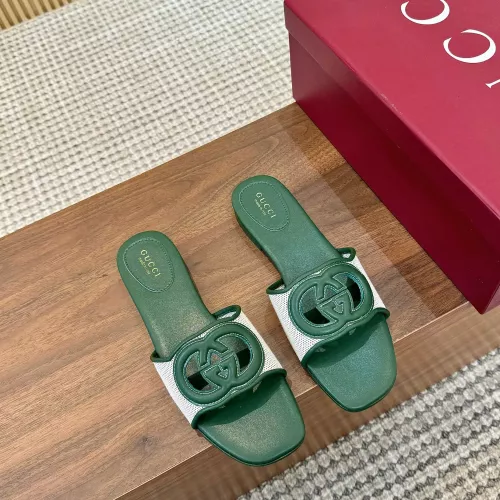 Cheap Gucci Slippers For Women #1331864 Replica Wholesale [$82.00 USD] [ITEM#1331864] on Replica Gucci Slippers