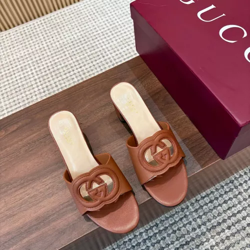Cheap Gucci Slippers For Women #1331870 Replica Wholesale [$88.00 USD] [ITEM#1331870] on Replica Gucci Slippers